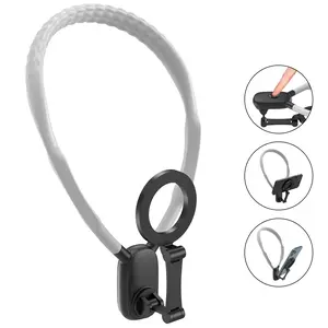 Hands-Free Magnetic Neck Mount for Phones – POV Vlog Holder with Chest Strap for iPhone 17,,16, 15, 14, Android