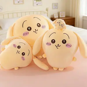 Adorable Chiikawa Usachi Pair with floppy ears - Cuddly Soft Pillow Gift Chioce for BFF Birthday