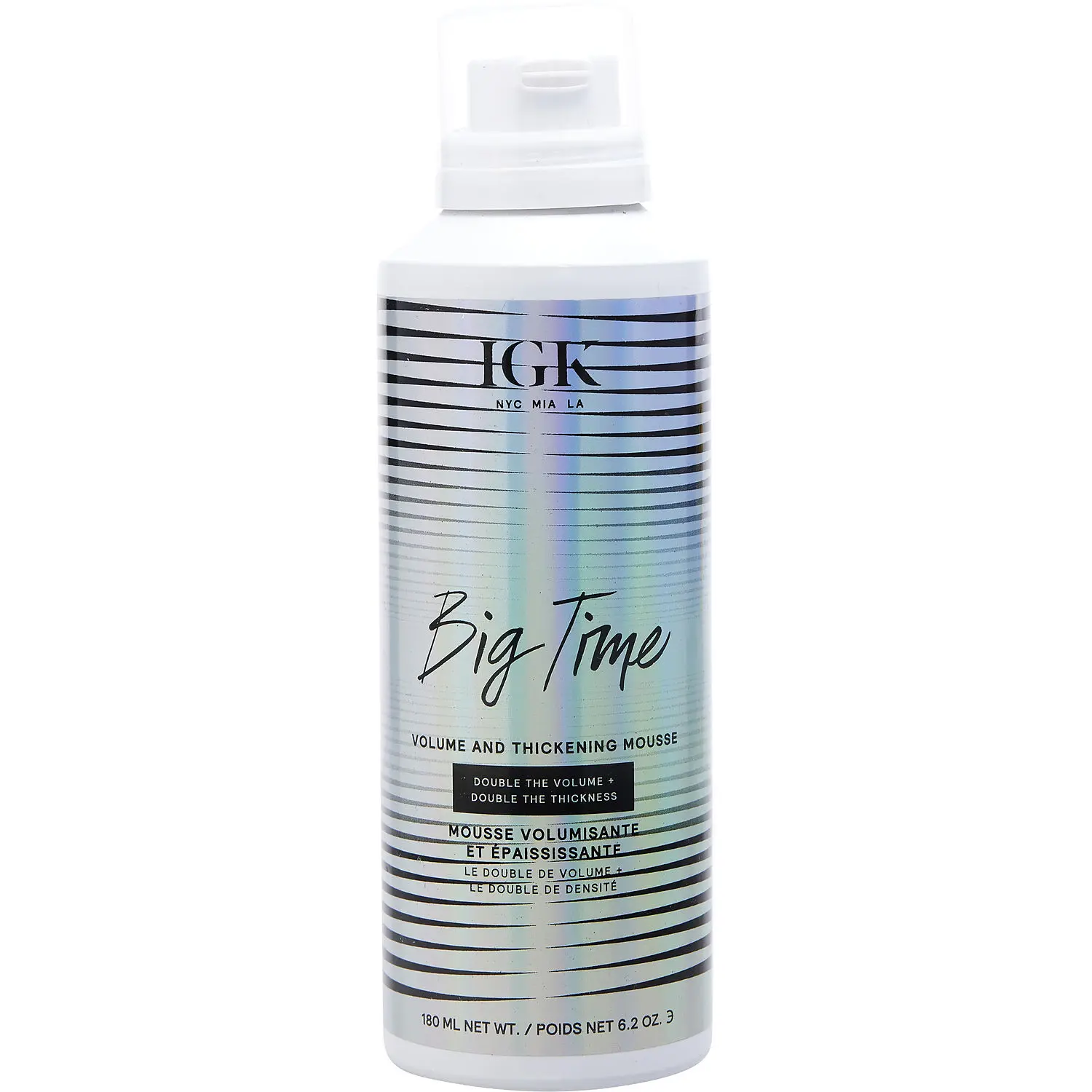 Igk By Igk Big Time Volume + Thickening Mousse For Women
