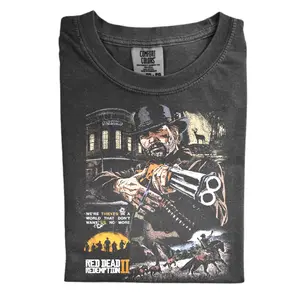 The Red Dead Redemption 2 Comfort Color Shirt, Arthur Morgan Shirt, Western Video Game Shirt, Gamer Gift for Men, Vintage Game Shirt, Gift for Women, Crew Neck T-shirt, Trending T-shirt