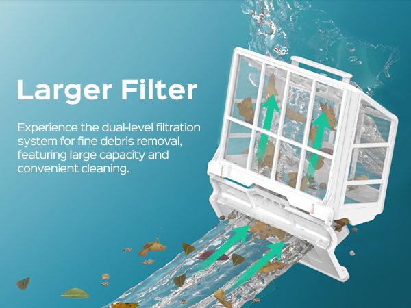 (2026 Upgrade) WYBOT C1 Cordless Robotic Pool Vacuum for Inground Pools, Above Ground Pool Cleaner 4-in-1 Wall & Waterline Cleaning Up to 1,614sq.ft, 150mins Smart Navigation, App Support