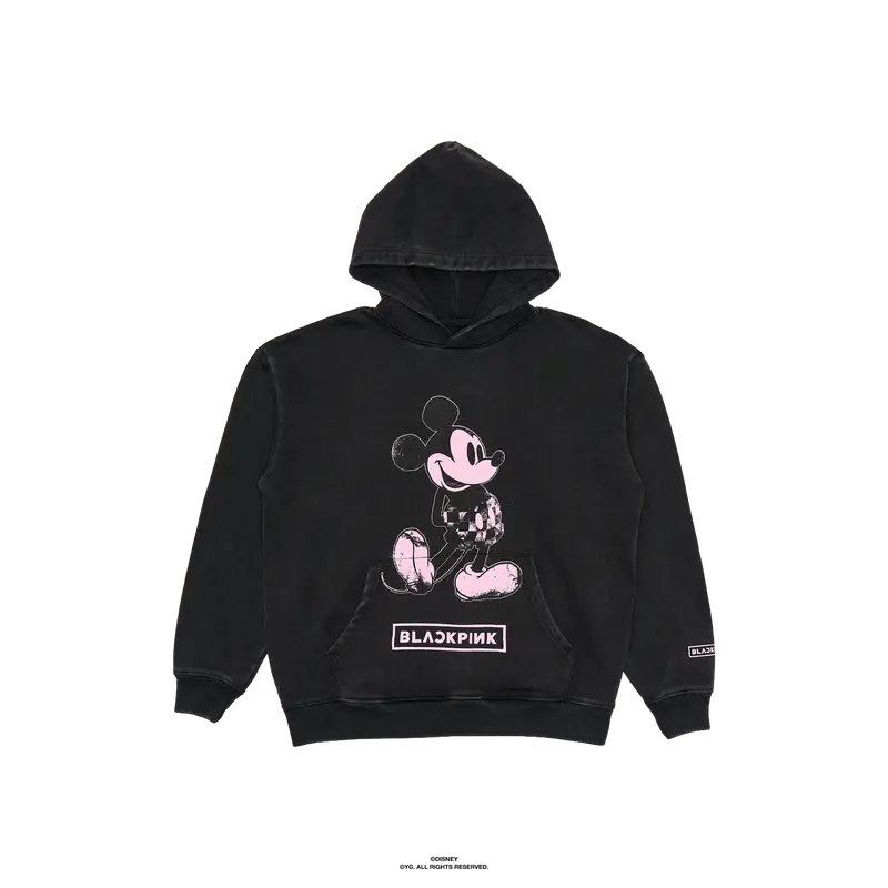 black pink hoodie sp5der - TikTok Shop