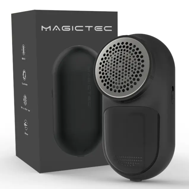 Rechargeable Fabric Shaver, Magictec Lint Remover Sweater Defuzzer Lints Fuzzs Pills Pilling Trimmer for Clothes and Furniture -Battery Operated