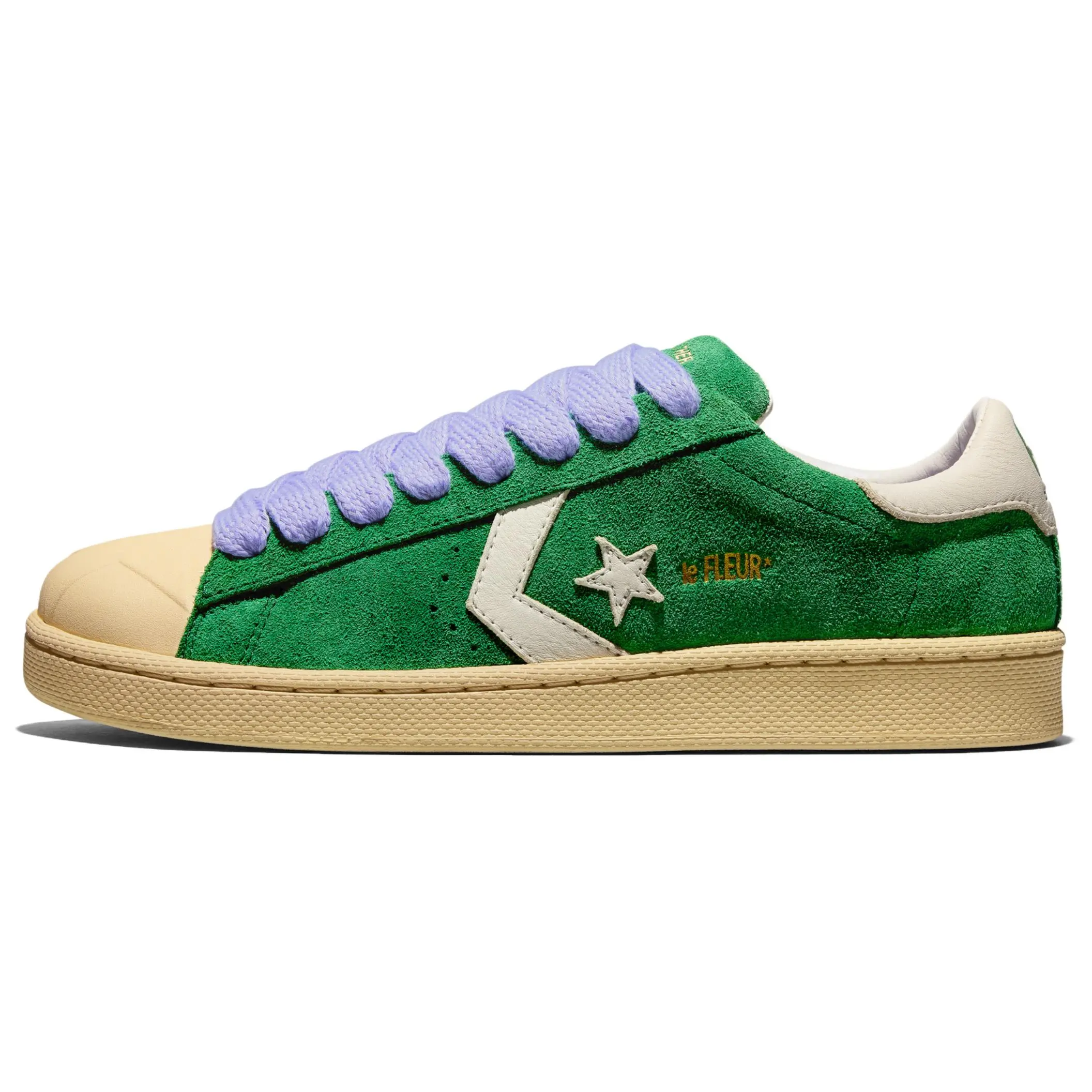 Men's Tyler, The Creator GOLF le FLEUR x Converse 1908 Pro Leather Casual Athletic Sports Shoes - 'Amazon Banana Crepe Lavender' Sneaker