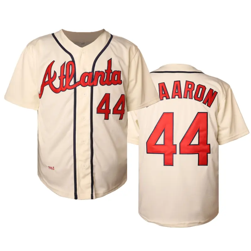 Men's baseball jersey #44 vintage baseball jersey, V-neck jersey,baseball lover, casual sportswear outfit Men's baseball jersey #44 vintage baseball jersey, V-neck jersey,baseball lover, casual sportswear outfit