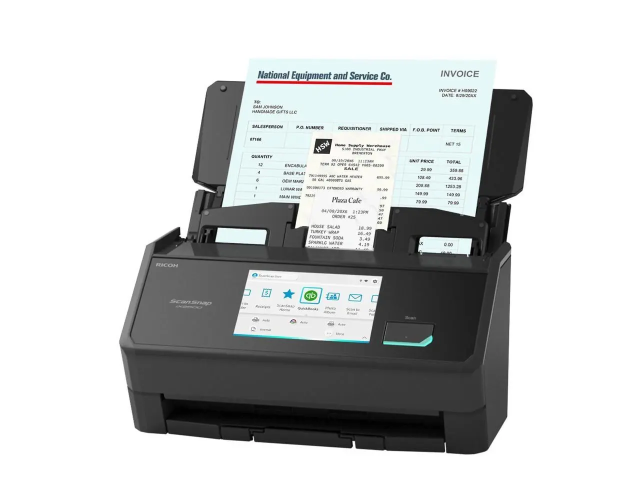 Ricoh ScanSnap iX2500 (Black) Sheet Fed Scanners - Document