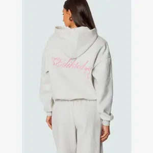 EDIKTED Sasha Bow Detail Hoodie