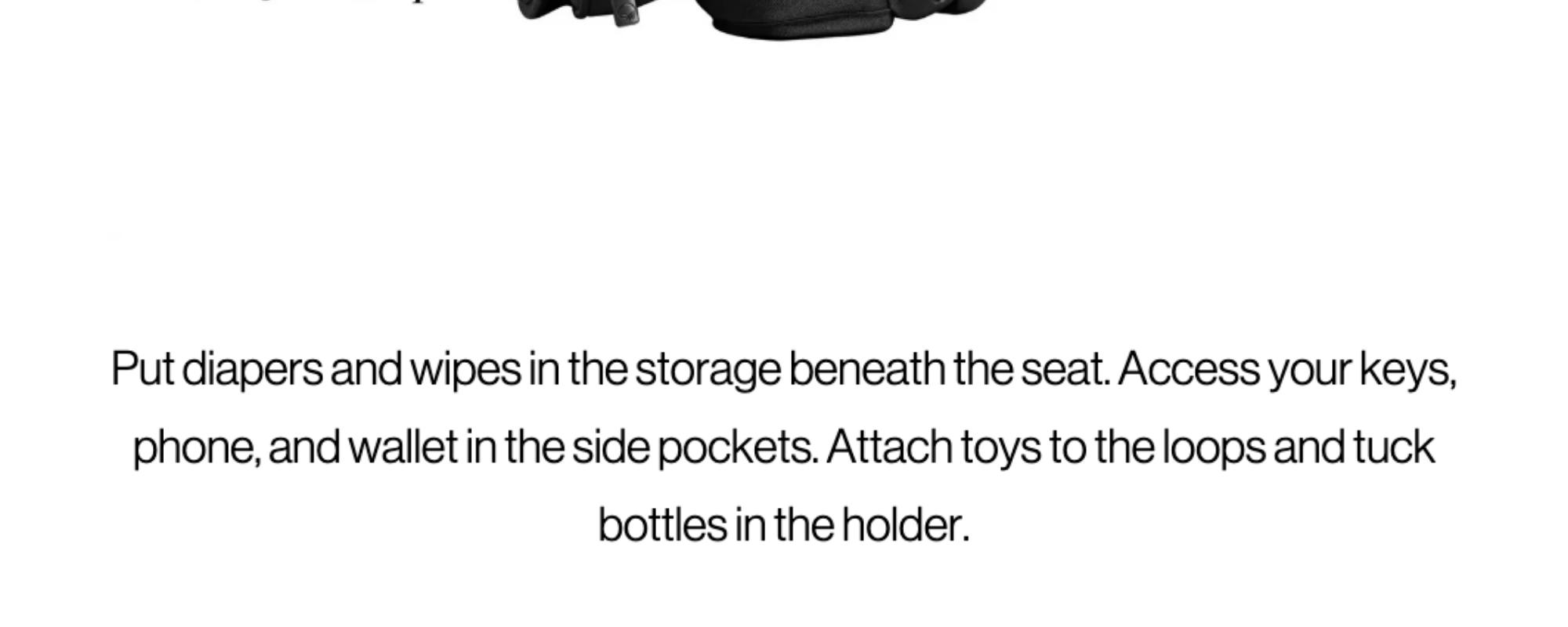 Tushbaby Hip Seat Hands-Free Attachment- Baby and Toddler Carrier Up to 36 Months or 45 Pounds