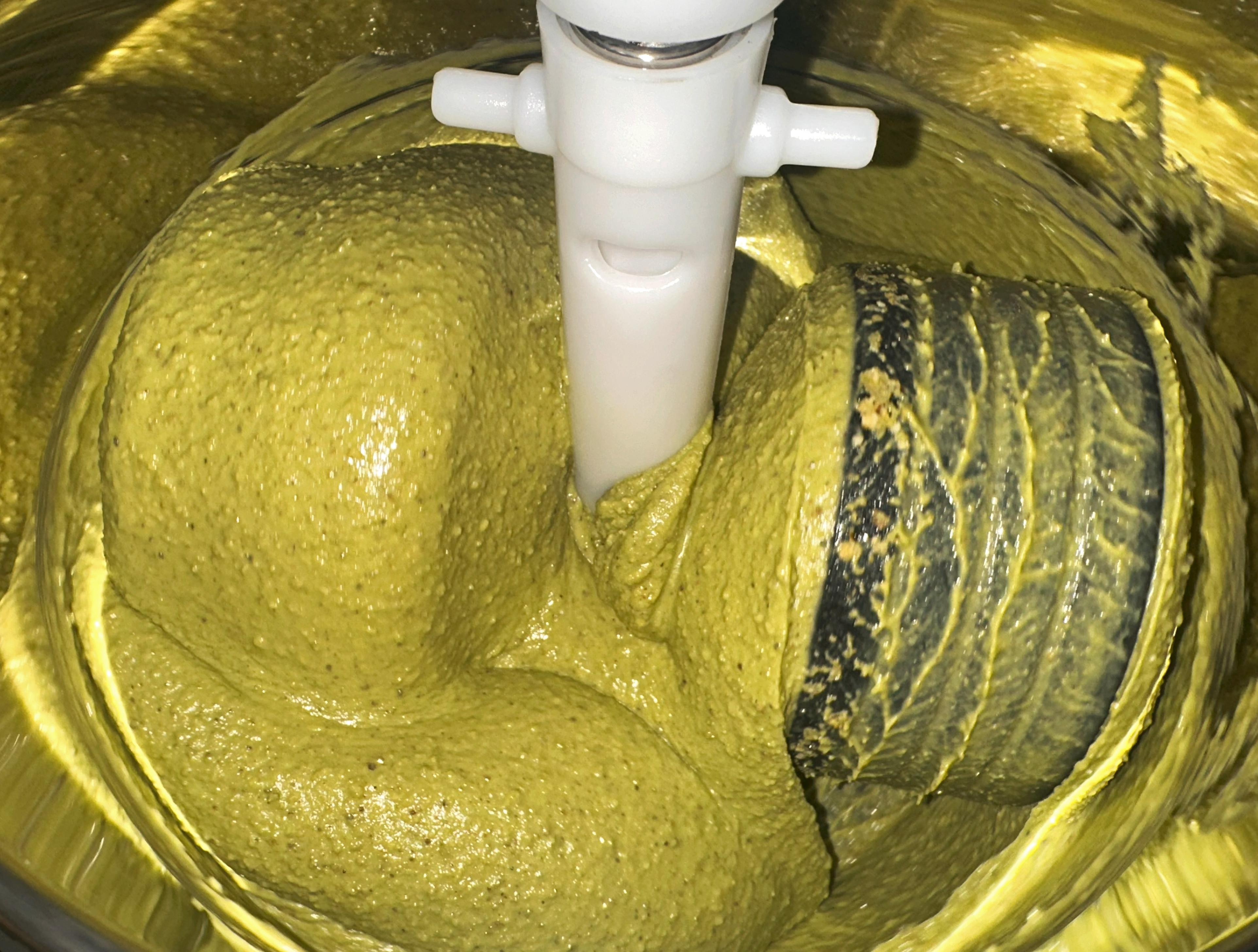 VELVET Kanafa & Pistachio Paste 10oz Jar - Natural 100% Pistachios, Creamy Smooth Flavor, Perfect for Dipping, Drizzling, & More - Dessert Snack Chocolate Middle East Premium Spread On Toast