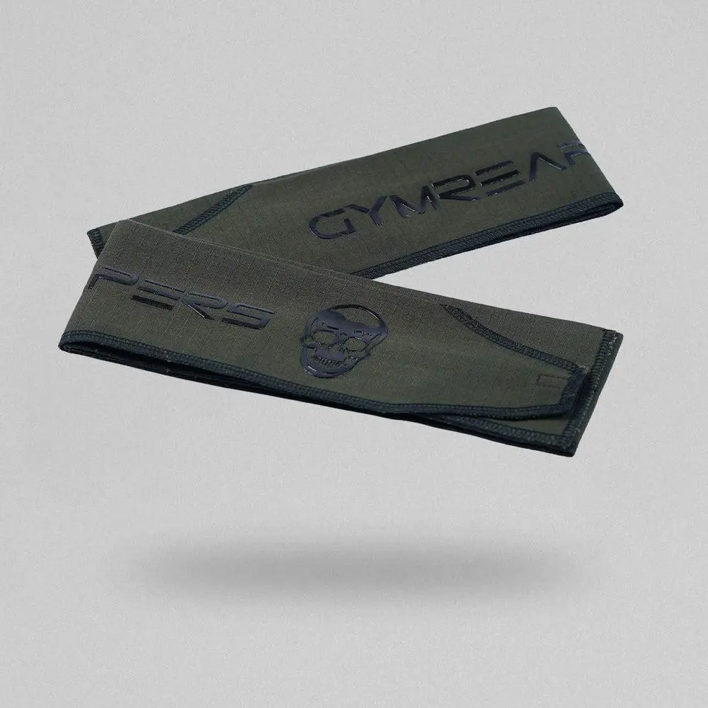 Gymreapers Strength Wrist Wraps - Adjustable and Responsive Support - Ranger Green
