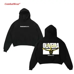 COMBATWEAR Charles Oliveira Illuminated By God Hoodie, Do Bronx UFC Fighter Hoodie, UFC Fan Custom Graphic Design, Gift For UFC MMA Fans