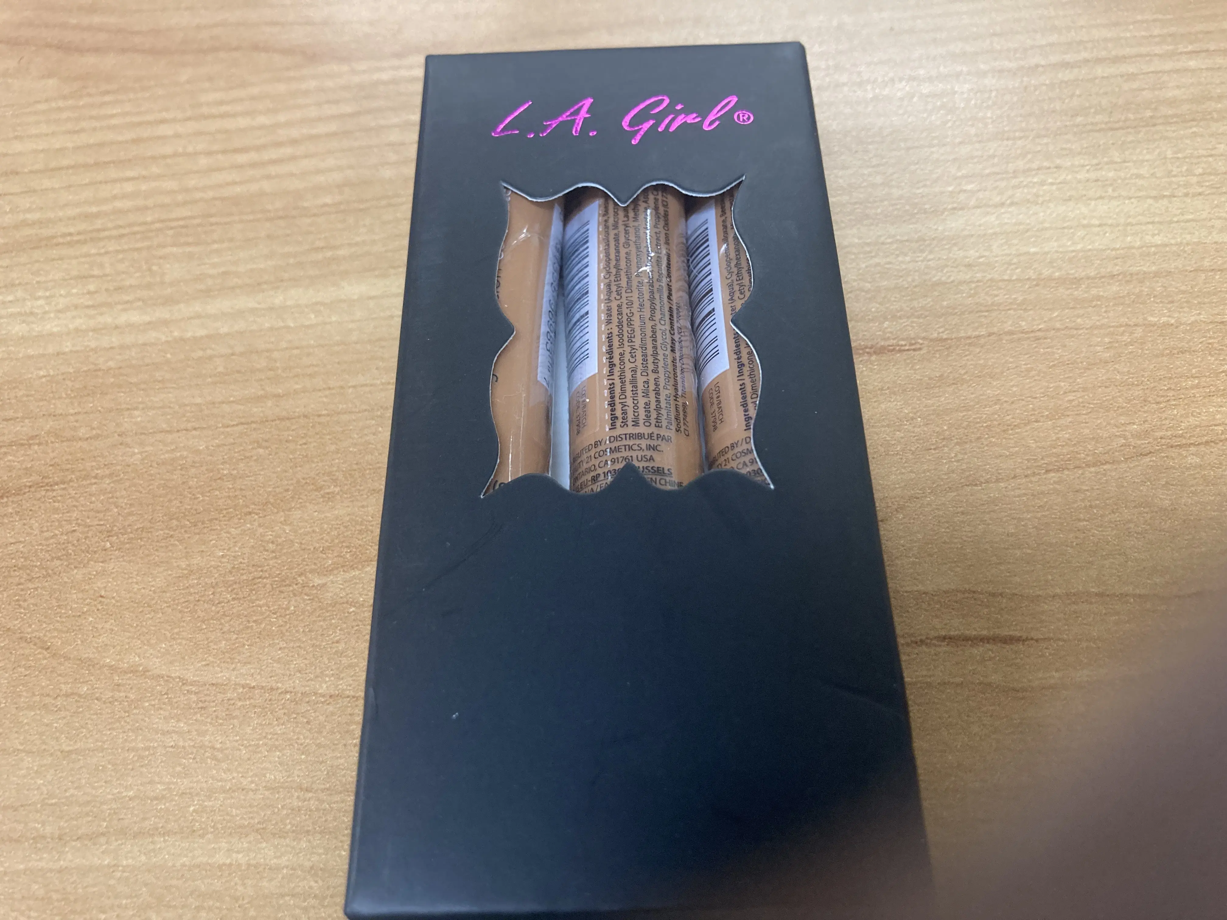 L.A. Girl 3-Piece Pigmented Smoothing Long-Lasting Multi-Pack Makeup Set - Smooth Concealer & Foundation Kit for Beauty & Personal Care