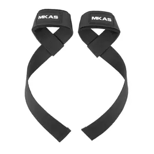Gym Lifting Straps Fitness Gloves Anti-Slip Hand Wraps Wrist Support for Weight Lifting Powerlifting Fitness Crossfit Barbells NONE