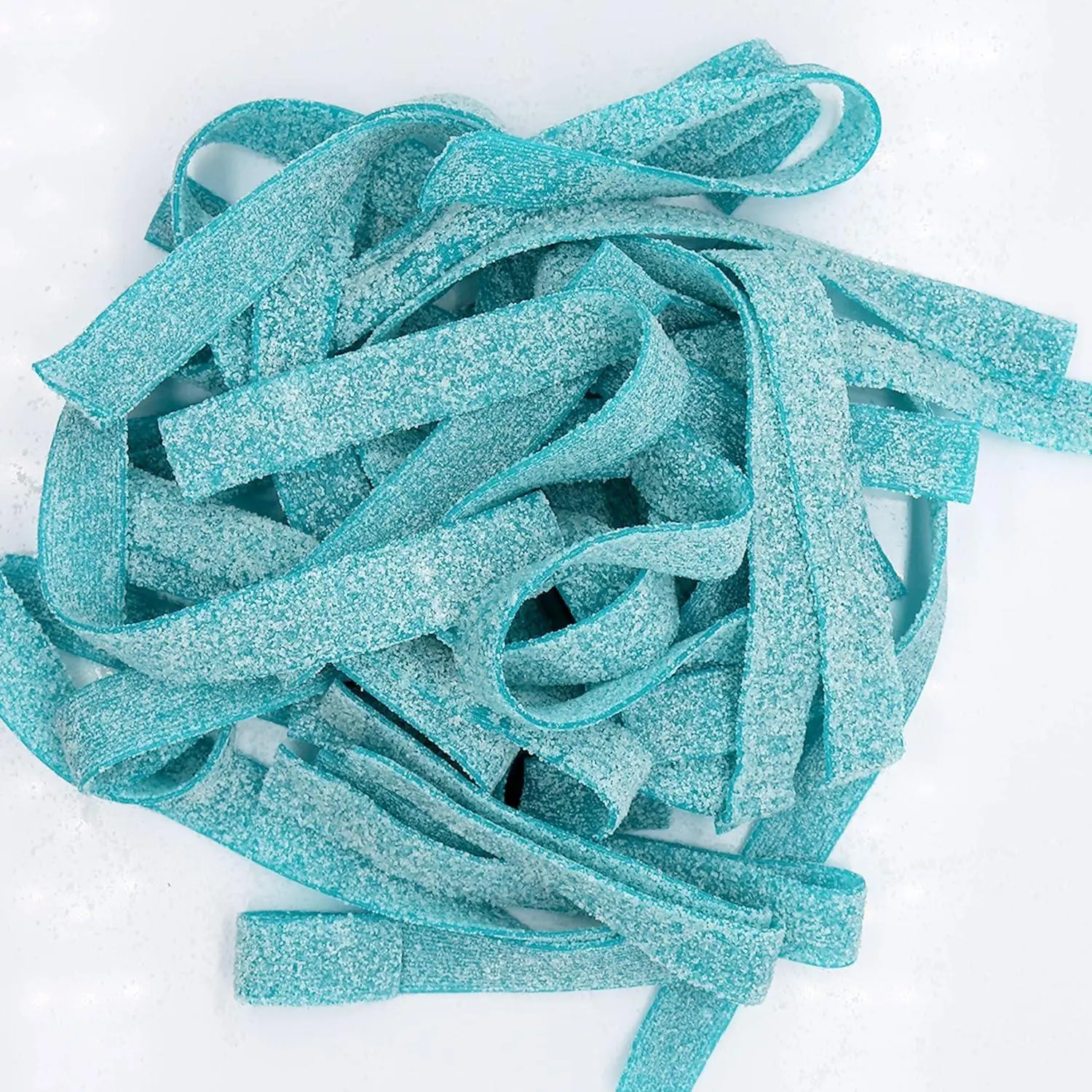 Fini Spain Cintaroos Sour Blue Raspberry Belt 3.57lb 200ct Tub