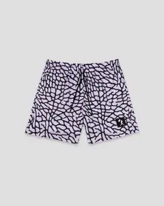 Elephant Print Swim Trunks - Youth