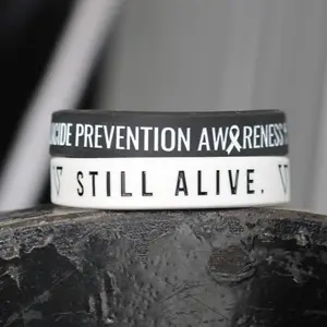 2025 Suicide Awareness Month Rubber Bracelets