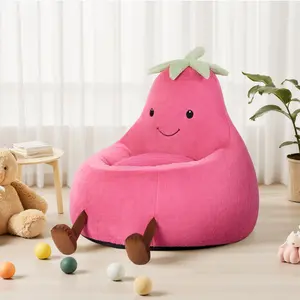 31" 24'' Bean Bag Chair for Kids, Memory Foam Filled Bean Bag for Teens & Kids, Ultra Soft Fabric Bean Bag Chairs for Playroom, Living Room, Bedroom