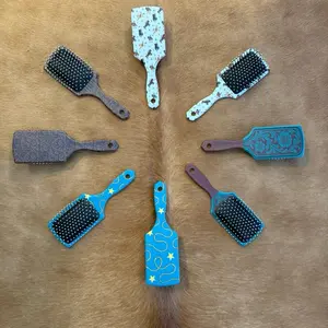 Western Paddle Hairbrush