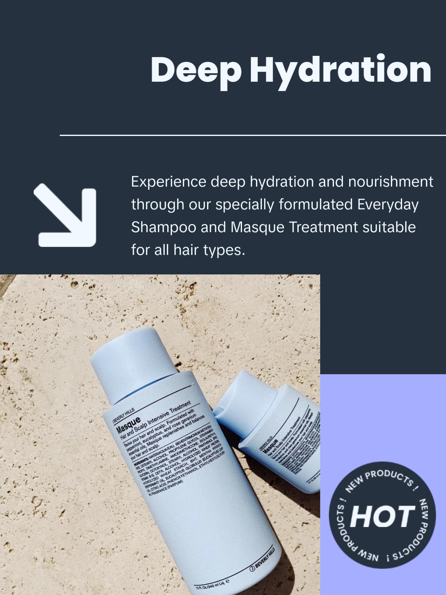 BEST SELLER BUNDLE - Everyday Shampoo + Masque For All Hair Types