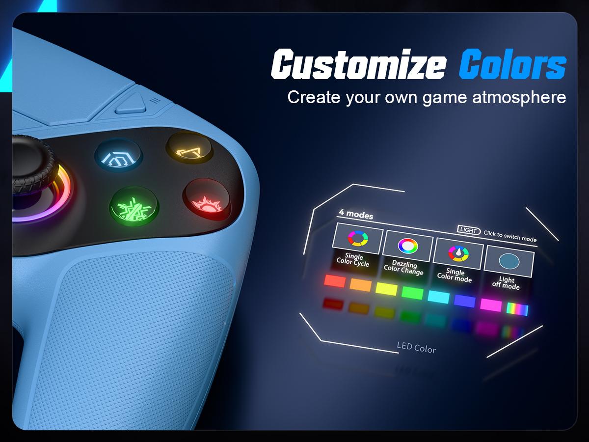 Drift Calibration Video Below Christmas Variety Pack Wireless Gaming Controller Pro for PS5 with LED RGB Light– Compatible with Playstation 5,Dual Vibration, Motion Sensing, Programmable Buttons & 1000mAh Fast-Charging Battery,TikTokShopStockUp Drift Calibration Video Below Christmas Variety Pack Wireless Gaming Controller Pro for PS5 with LED RGB Light– Compatible with Playstation 5,Dual Vibration, Motion Sensing, Programmable Buttons & 1000mAh Fast-Charging Battery,TikTokShopStockUp