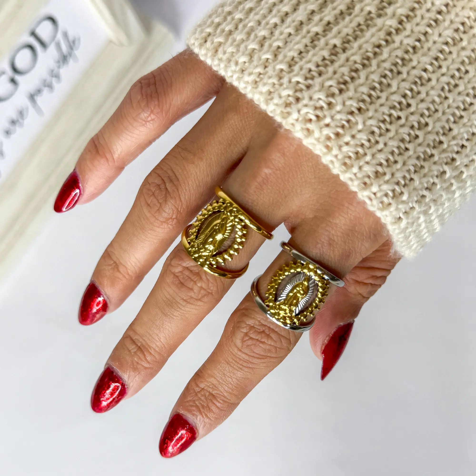 Blessed Mary  Ring