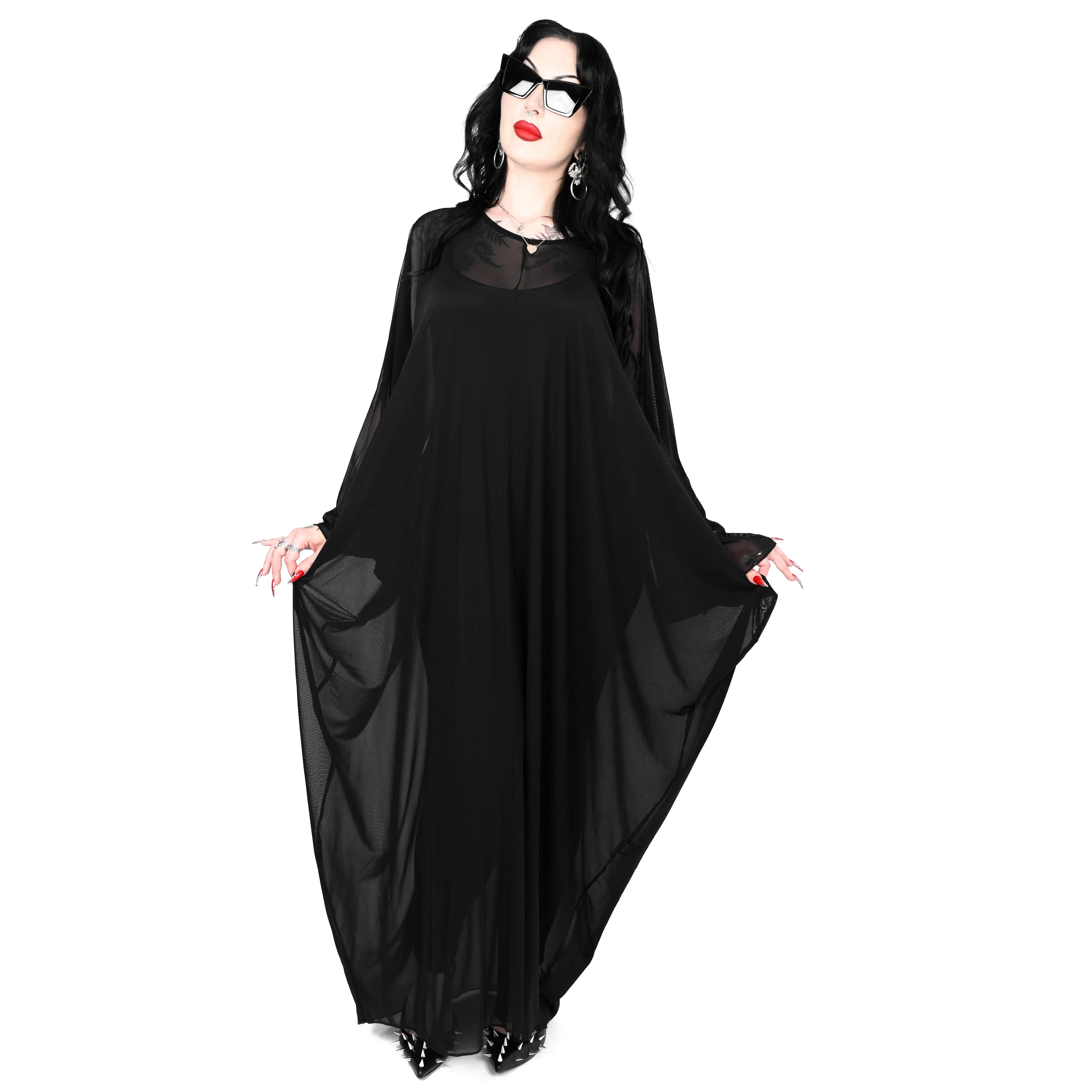 Dusk Mesh Kaftan
