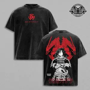 Wake Up To Reality Madara Uchiha T Shirt - Vintage Tee Washed Unisex Printed Anime Streetwear Aesthetic Naruto Merch Gift For Anime Fan, Weeaboo, Otaku.