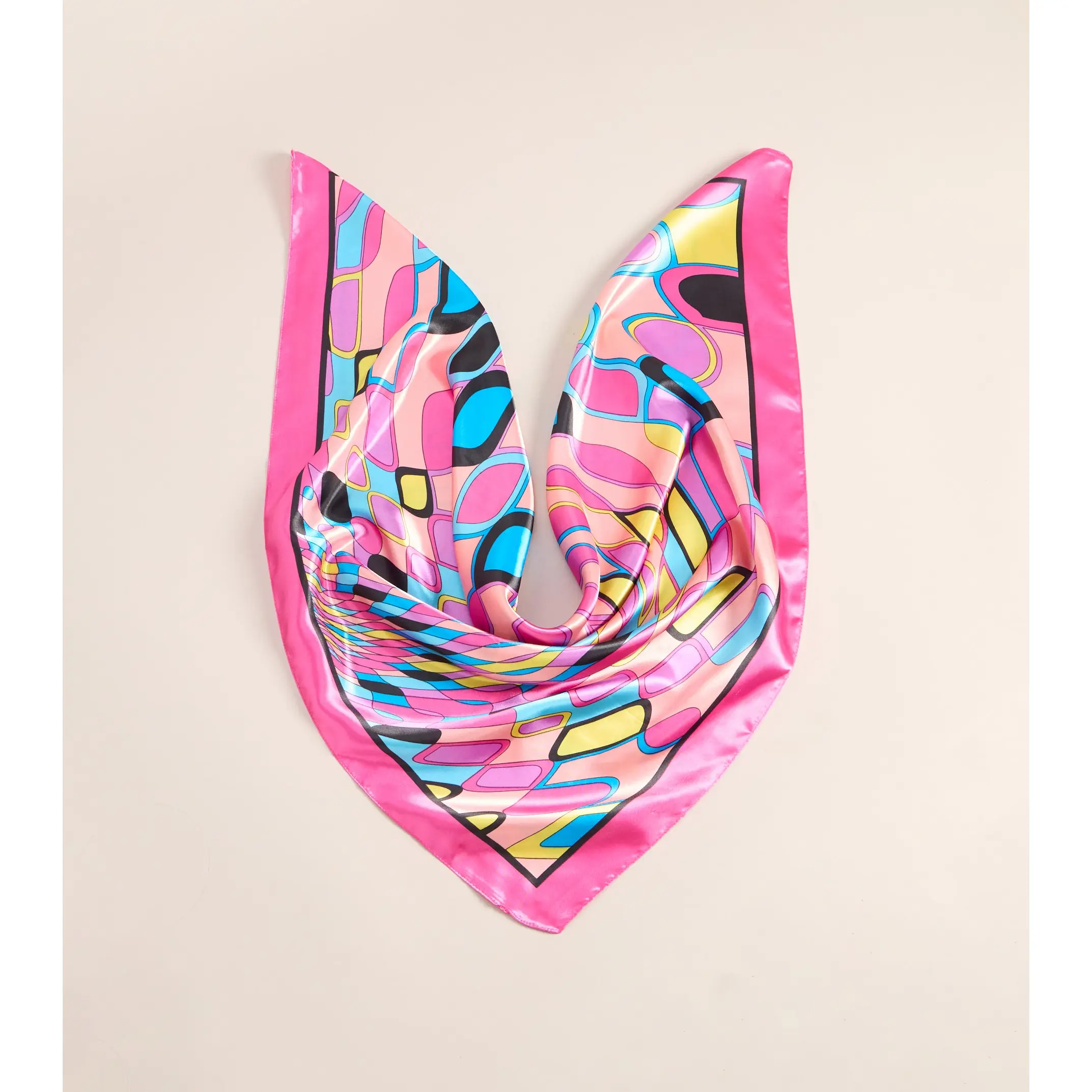 Color Outside The Lines Satin Scarf