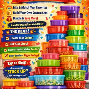 Tupperware - Pick your items on the Live Show