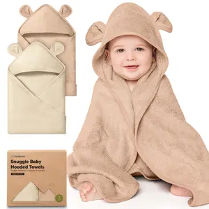 2-Pack Snuggle Hooded Towels