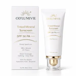 OD’LUMIVIE Tinted Mineral Sunscreen SPF 50 PA++++ Barrier Support Broad Spectrum