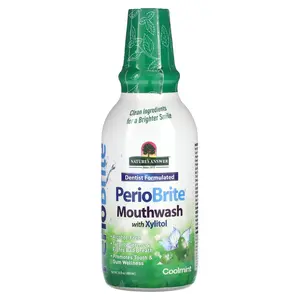 Nature's Answer PerioBrite, Mouthwash with Xylitol, Coolmint, 16 fl oz (480 ml)