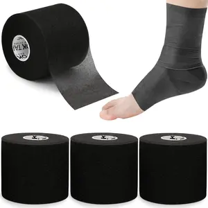 OK TAPE Pre Wrap Tape 4 Rolls, 2.75 Inches 120 Yards,  Athletic Foam Underwrap for Sports, Protect for Ankles Wrists Hands and Knees, Strong Grip Superior Grip