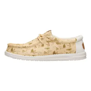 HEYDUDE Wally Fly Fishing - Comfortable Slip on Shoes for Men