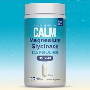 CALM Magnesium Glycinate - 325 mg (per serving) - 120 Vegan Capsules