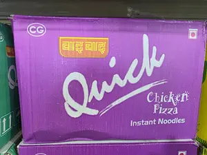 WaiWai Quick Chicken Pizza Noodles (30 Pack) Made in Nepal
