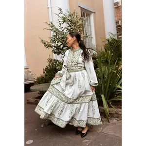 Amara Long Haveli Dress