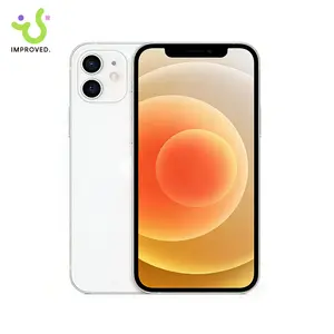 Refurbished iPhone 12 64GB White (Unlocked) - Excellent condition, 6.1″ display, supports any carriers, like-new performance, 1-Year Warranty by JunQ Trading