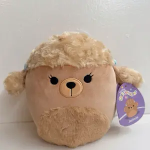 Squishmallows 2026 Easter Squad 8" Jacinda the Poodle Dog Puppy Plush Toy
