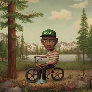 Tyler, The Creator - Wolf  [VINYL RECORD - LP] Colored Vinyl, Gatefold LP Jacket, Pink, Stickers