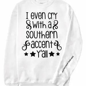 Southern Accent Tears Crewneck