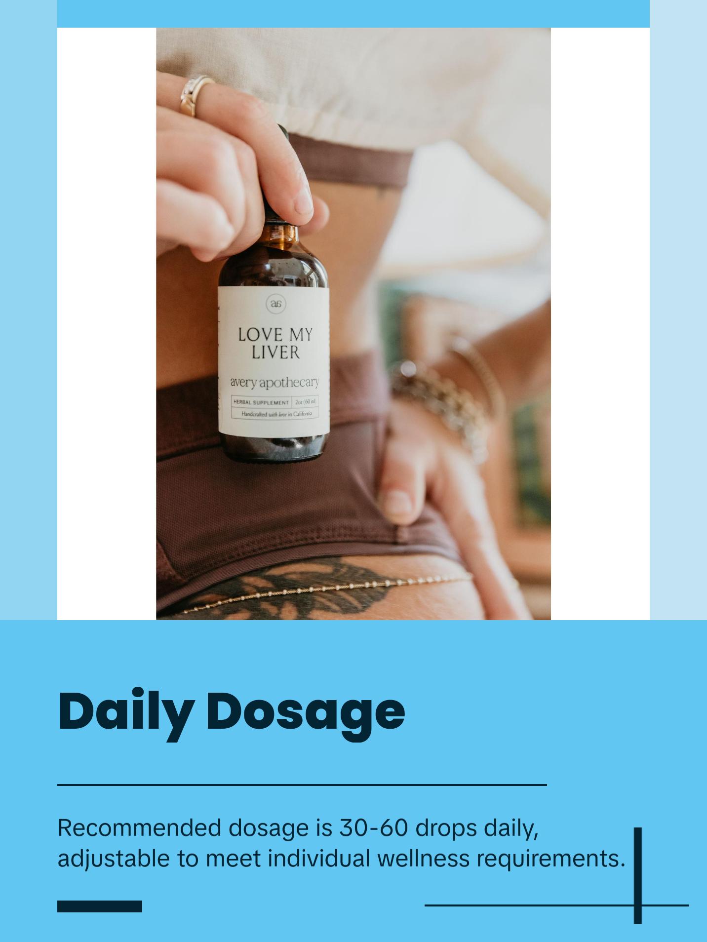 Love My Liver Organic Herbal Drops