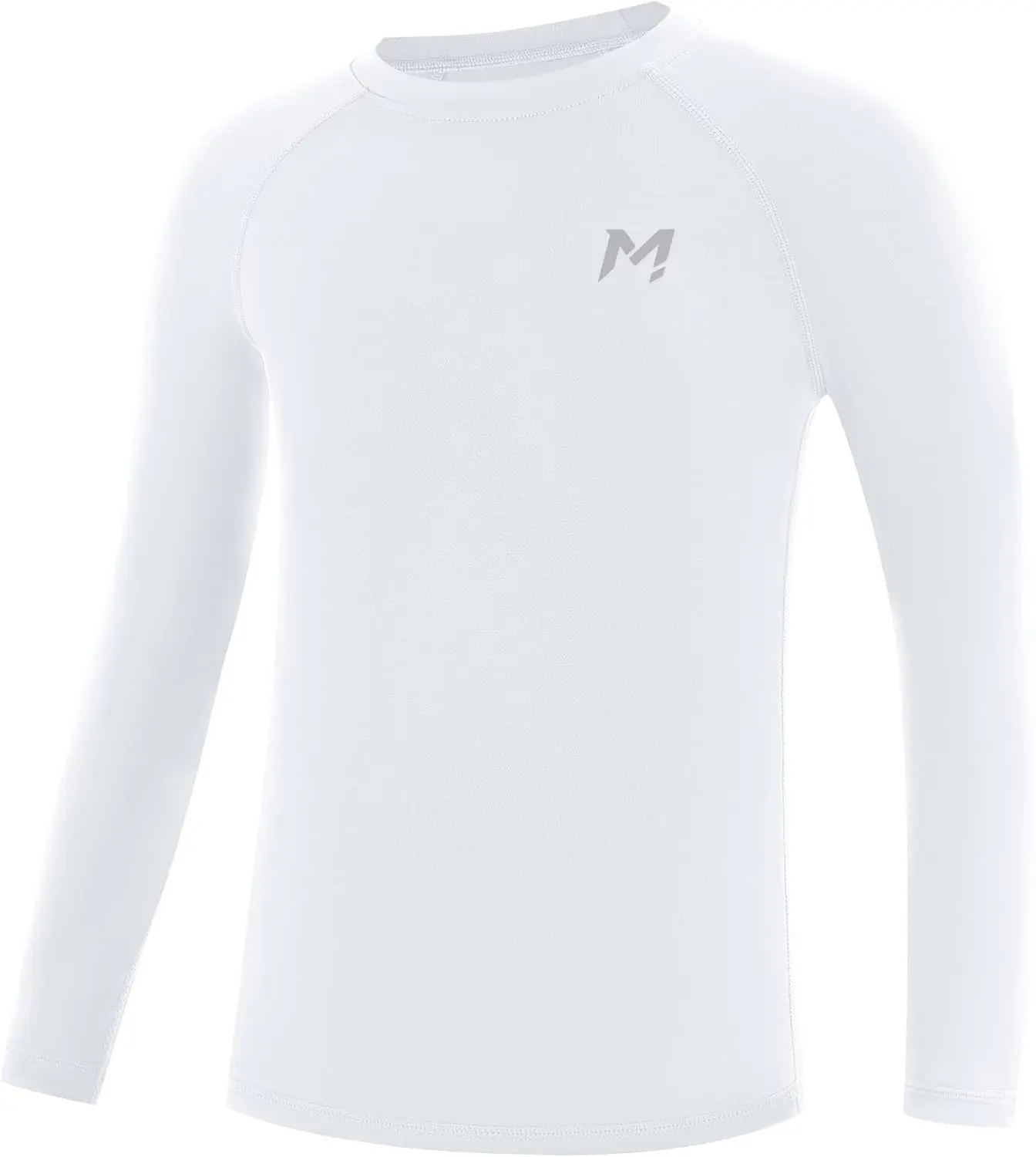 Moozava Boys' Long Sleeve Compression Shirt - Quick Dry, Moisture Wicking, Breathable Athletic Base Layer Undershirt for Football, Baseball, Moisture Wicking Shirt, Breathable Boys' T-Shirts