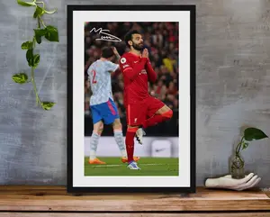 Mohamed Salah Liverpool poster | Mo Salah poster