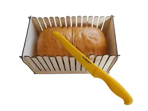 Colapsable Bread Slicer for Homemade Bread