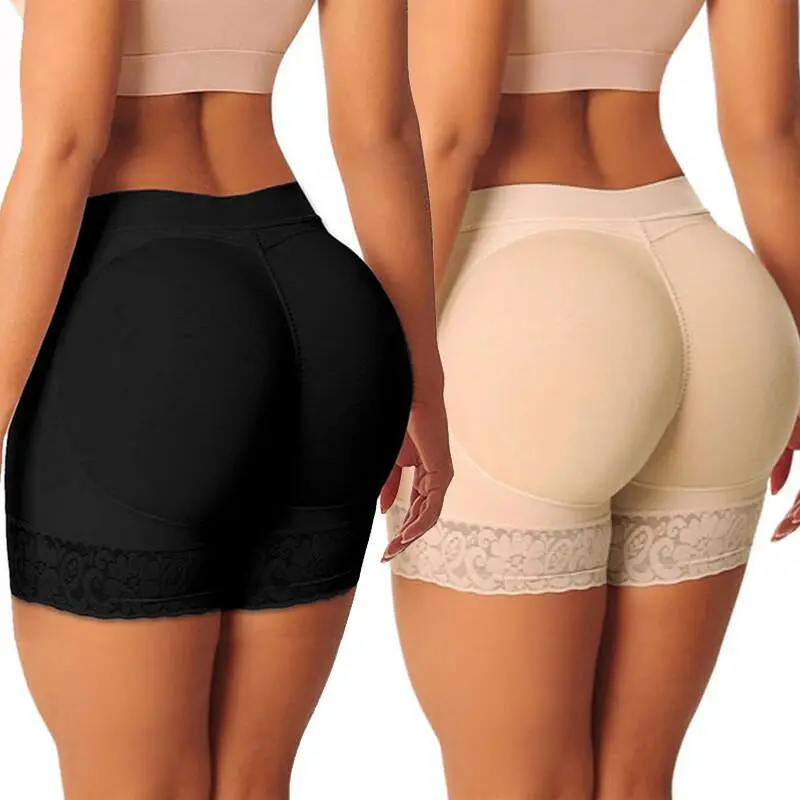 Shapewear for Women, High Waisted Spandex Body Shaper Shorts with Tummy Control, Padded Butt Lifter and Slimming Compression, Polyester, Waist Trainer Body Shape, Butt Lifting Pants, Body Contouring