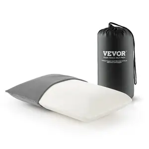VEVOR Camping Pillow,  , Memory Foam Travel Pillow with Double-Sided Cover, Portable Backpacking Pillows with Removable & Washable Cover and Storage Bag, Perfect for Camping, Air Travel, Hiking, Office