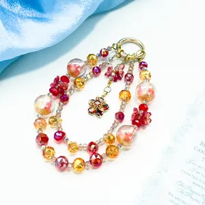 Mixed Double-Layer mobile Phone/Key-chains | Open in Live | Finished Jewelry collection