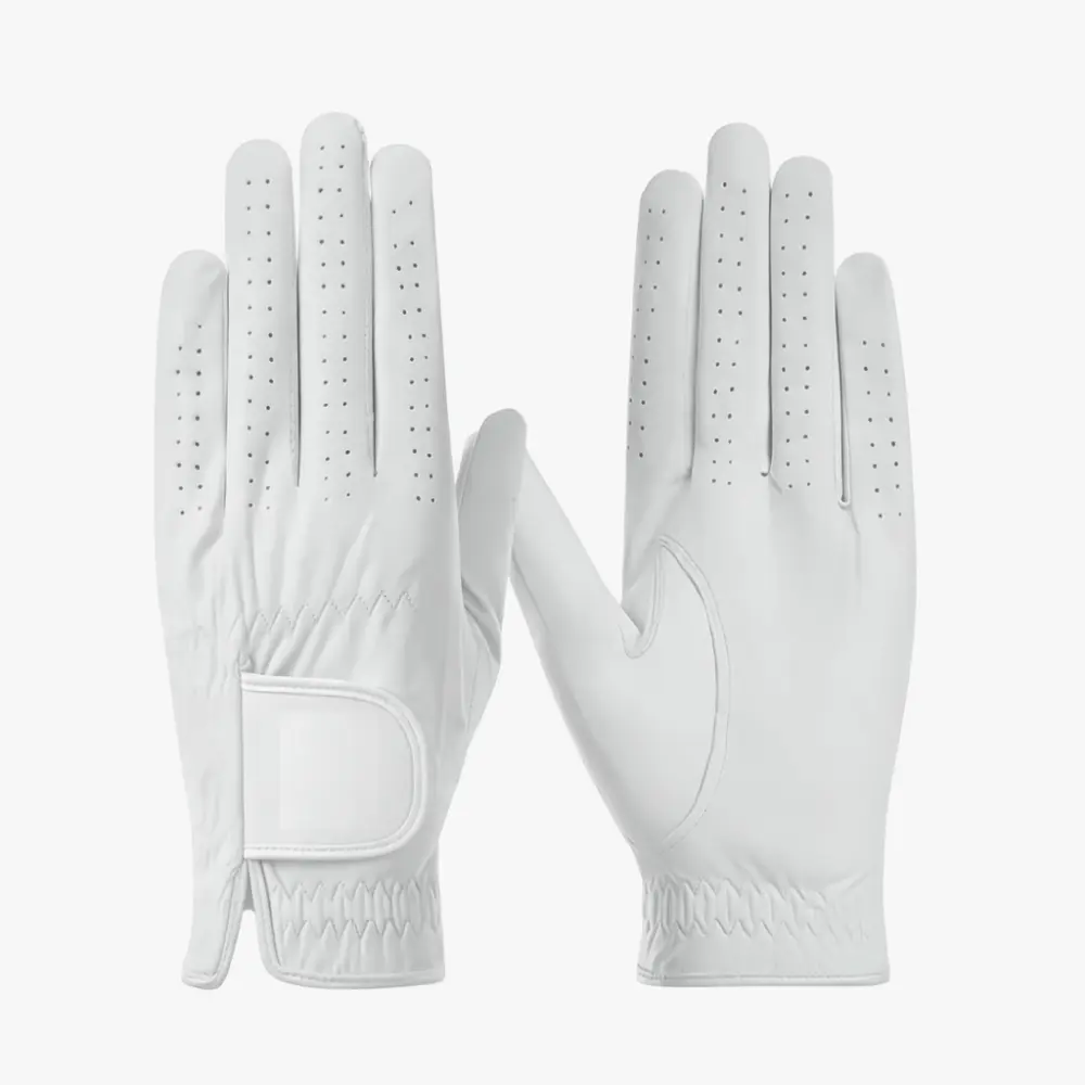 Golf Gloves Sheep Skin Leather Strong Grip Breathable Durable for All Golfers Premium Quality Soft Secure Control, Golf Equipment, Essential Golf Accessory