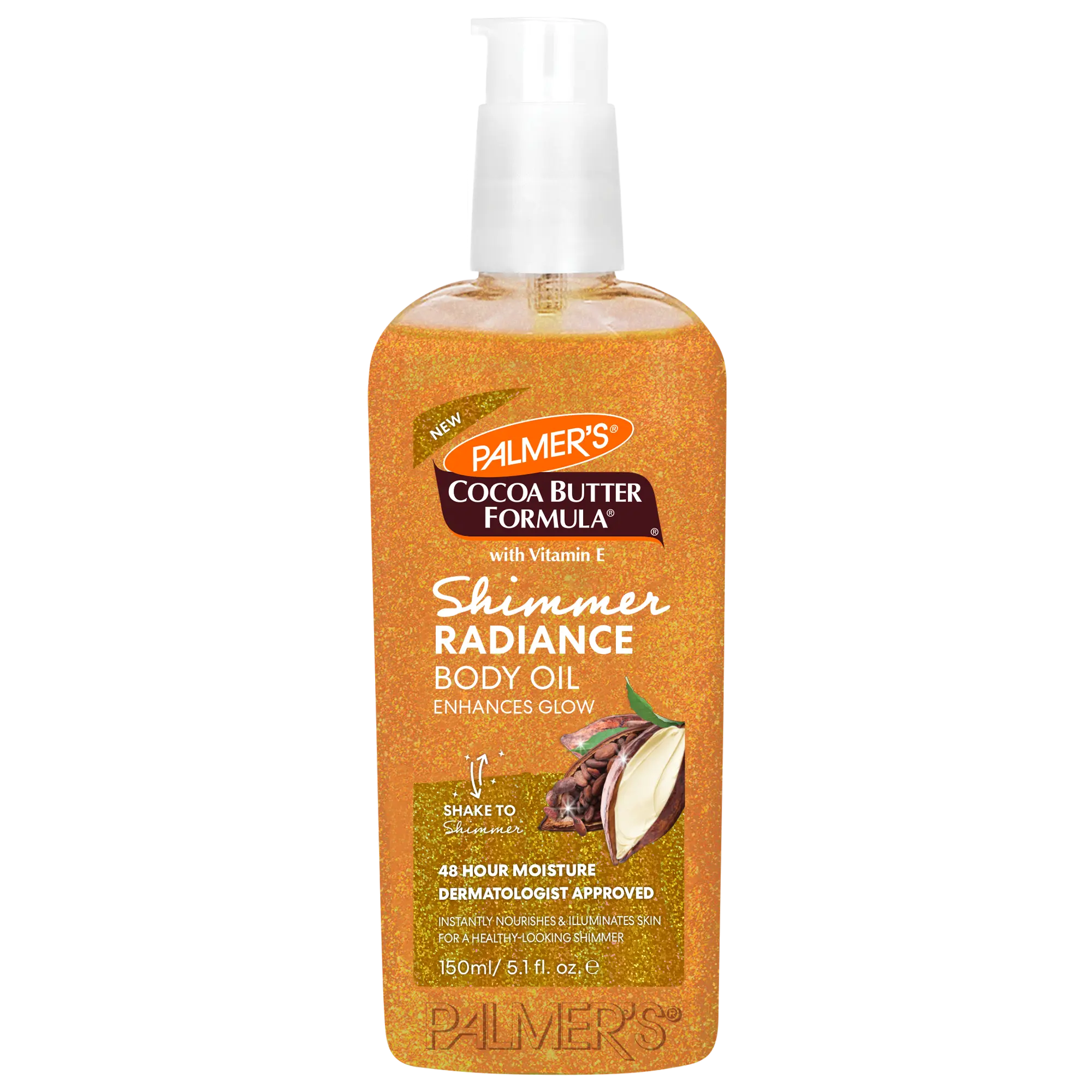Palmer's Cocoa Butter Formula Shimmer Radiance Body Oil Moisturizing Body Care Moisturizer